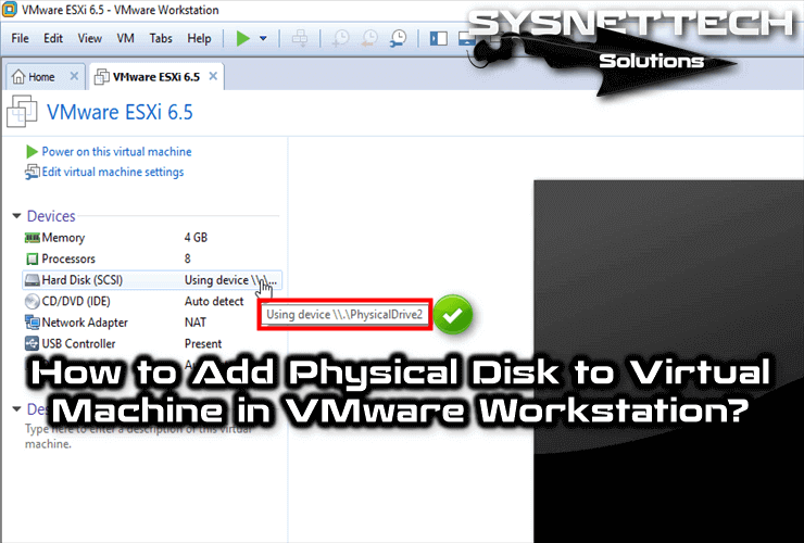 assign disk to vmware fusion mac